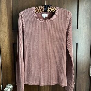 Evereve Perry Ribbed Top